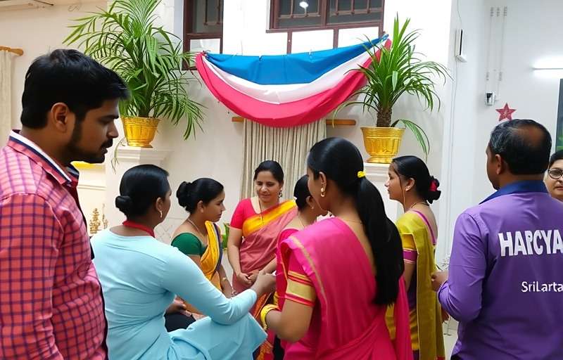 Sri Lanka Ramayana Quest Community Event Sri Lanka Ramayana Quest community event showing players gathered for a Ram Navami celebration