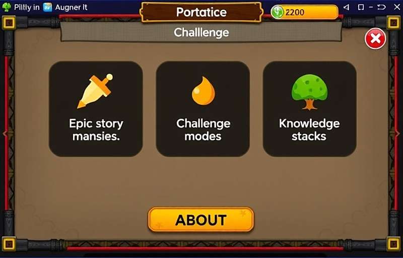 Sri Lanka Ramayana Quest Game Modes Sri Lanka Ramayana Quest game modes screen showing options like Epic Story, Challenge, and Knowledge modes